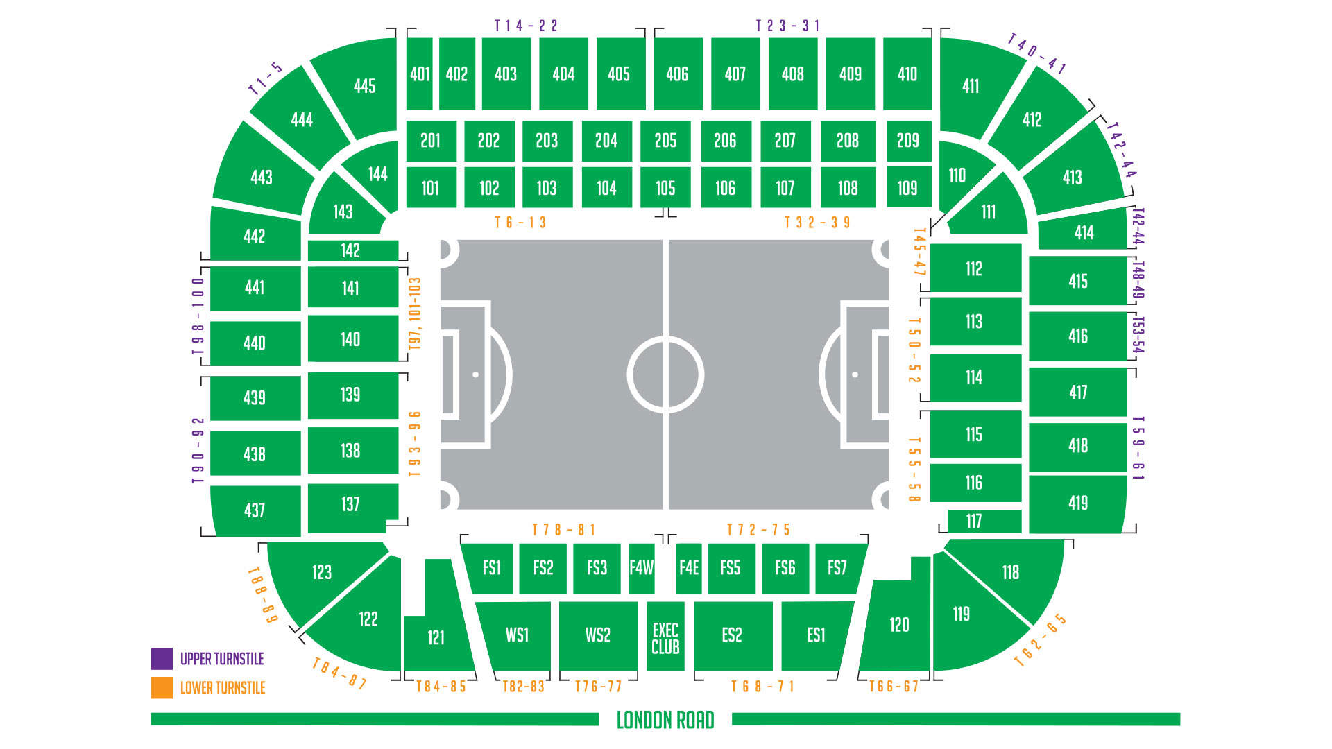 Celtic Park seating plan