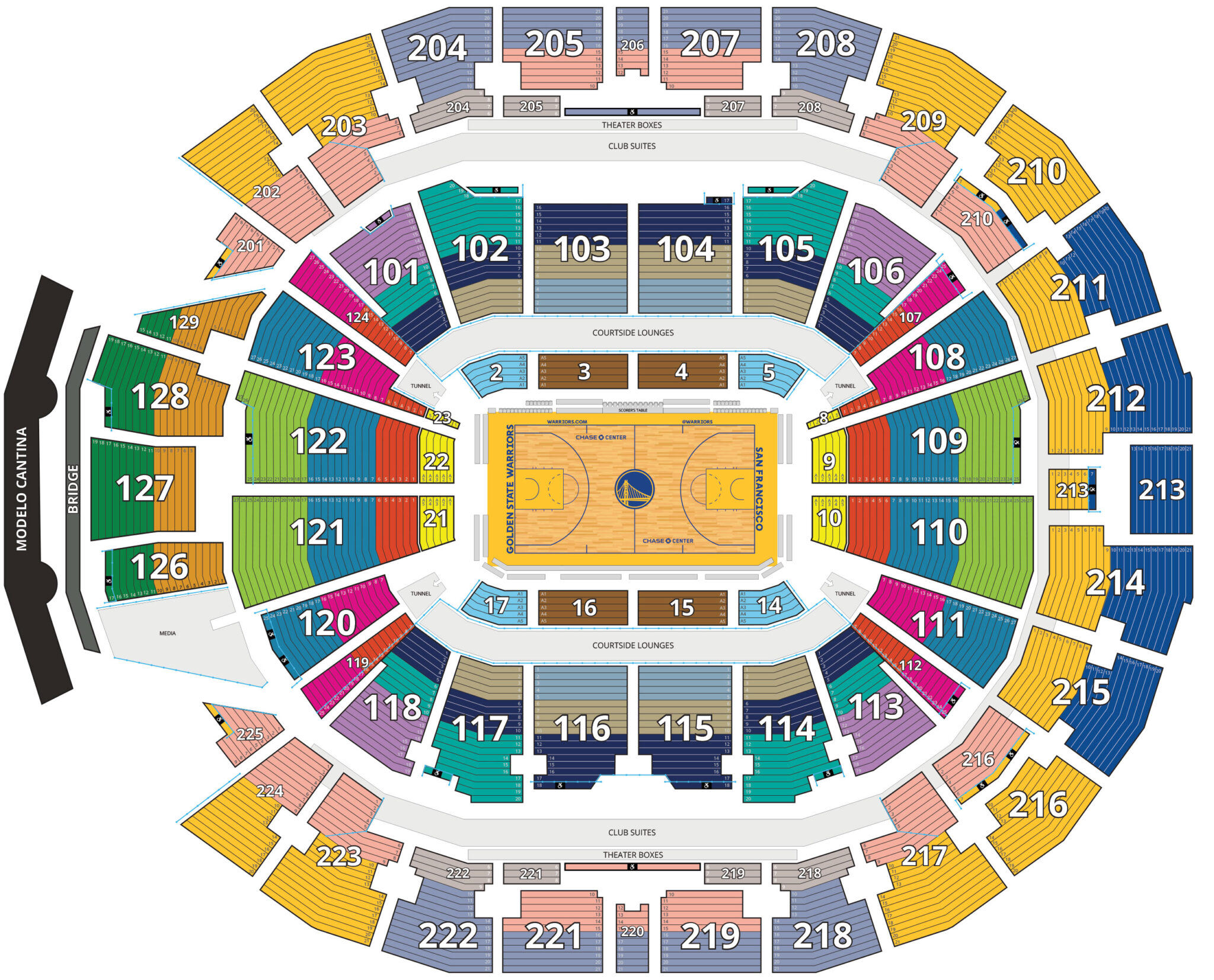 Chase Field Seating Chart Concert