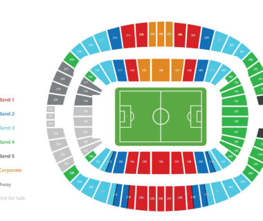 West Ham Stadium seating plan