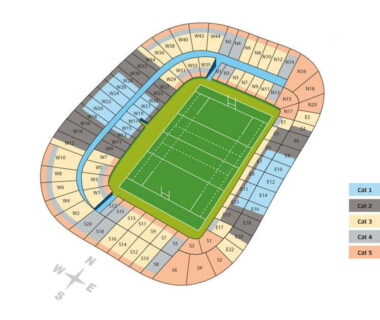 Murrayfield Stadium seating plan
