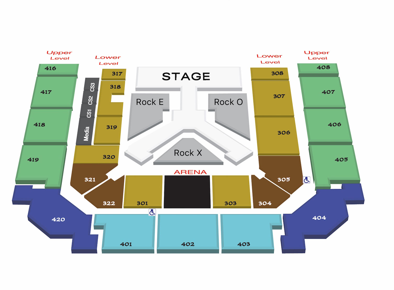 Axiata Arena Seating Plan - Seating plans of Sport arenas around the World