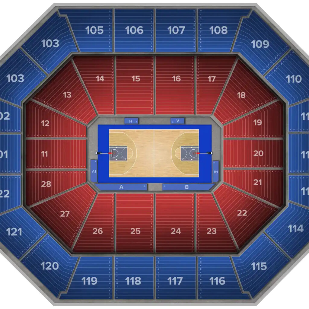 Mohegan Sun Arena Seating Plan Seating plans of Sport arenas around