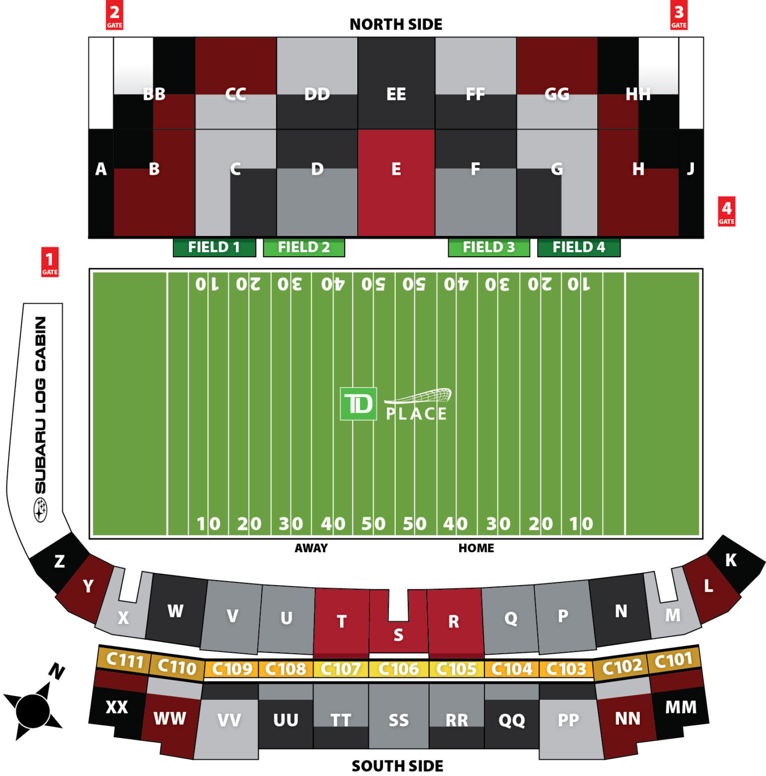 td-place-arena-seating-plan-seating-plans-of-sport-arenas-around-the