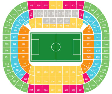 Allianz Arena seating plan