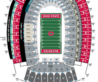 Ohio Stadium seating plan