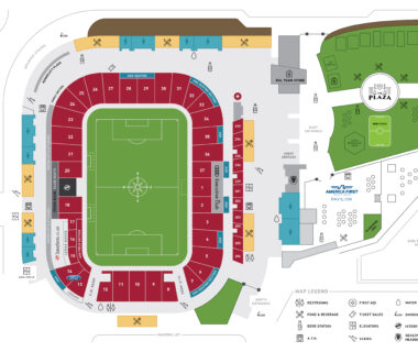 Rio Tinto Stadium seating plan