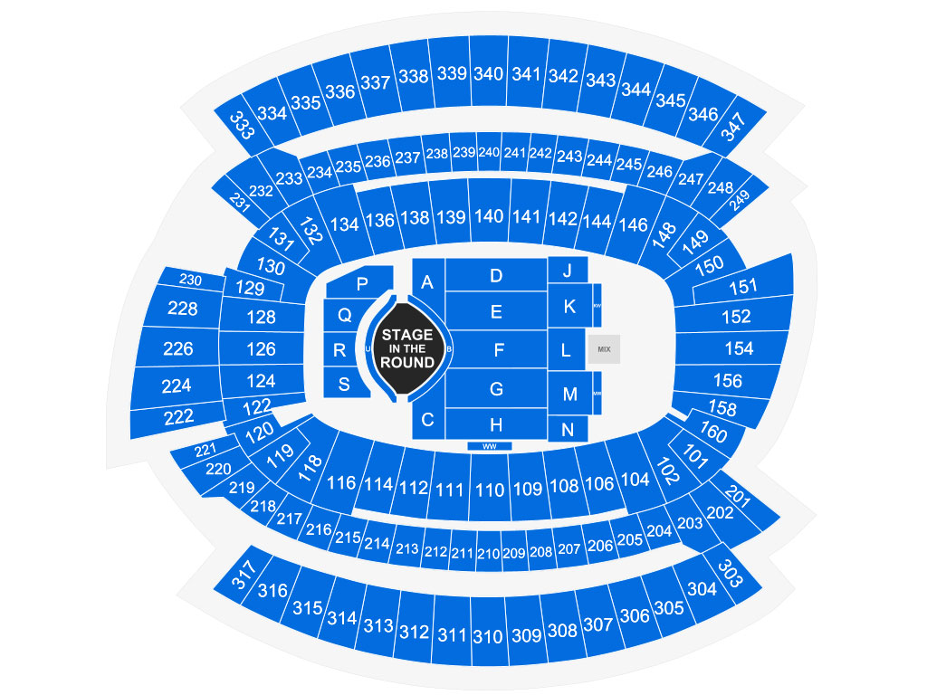 Paul Brown Stadium seating chart