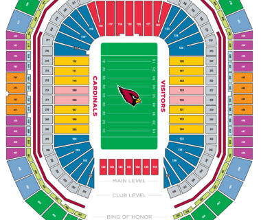 State Farm Stadium seating chart