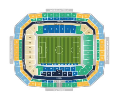 Arena AufSchalke Stadium seating chart
