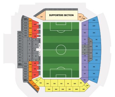 BMO Stadium seating plan
