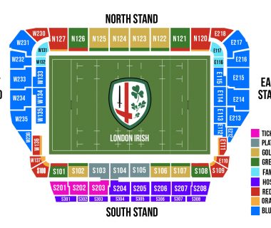 Brentford Community Stadium seating plan