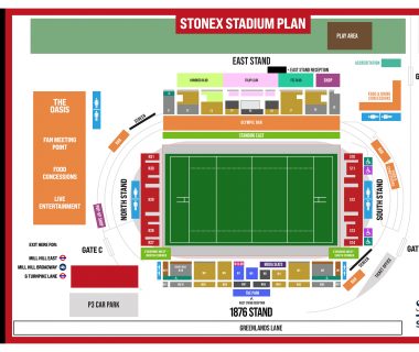 Copthall StoneX Stadium seating plan