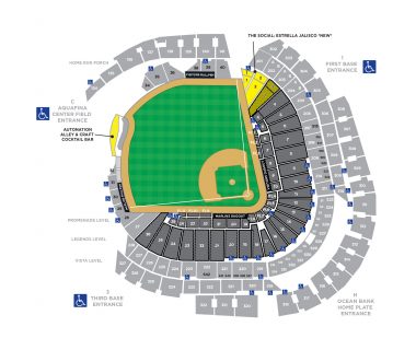 LoanDepot Park seating chart