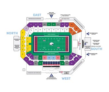 Hancock Whitney Stadium seating plan